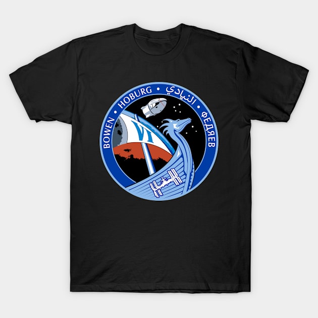 NASA SpaceX Crew-6 Mission Crew Patch T-Shirt by jutulen